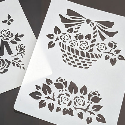 Tree Of Flowers | Food Safe Stencil