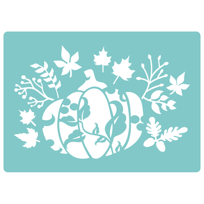 Autumn Pumpkin | Low-Adhesive Stencil