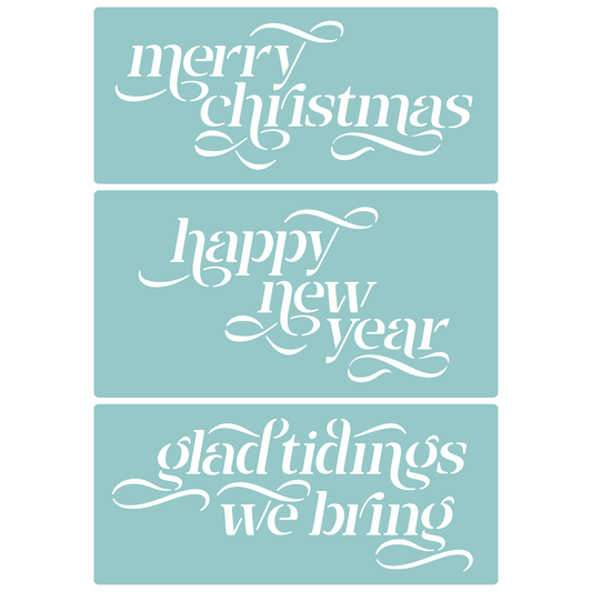 Christmas Greetings #1 | Low-Adhesive Stencil