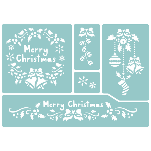 Christmas Selection #4 | Low-Adhesive Stencil