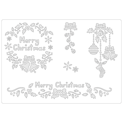 Christmas Selection #4 | Food Safe Stencil