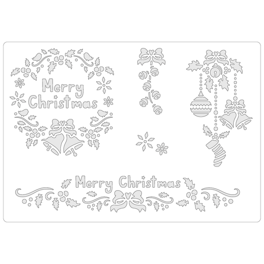 Christmas Selection #4 | Food Safe Stencil