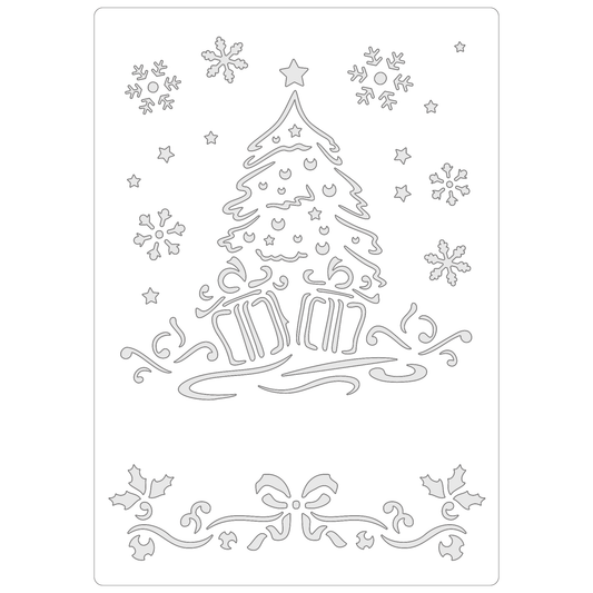 Christmas Tree #1 | Food Safe Stencil