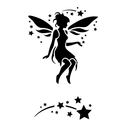 Shooting Star Fairy | Food Safe Stencil