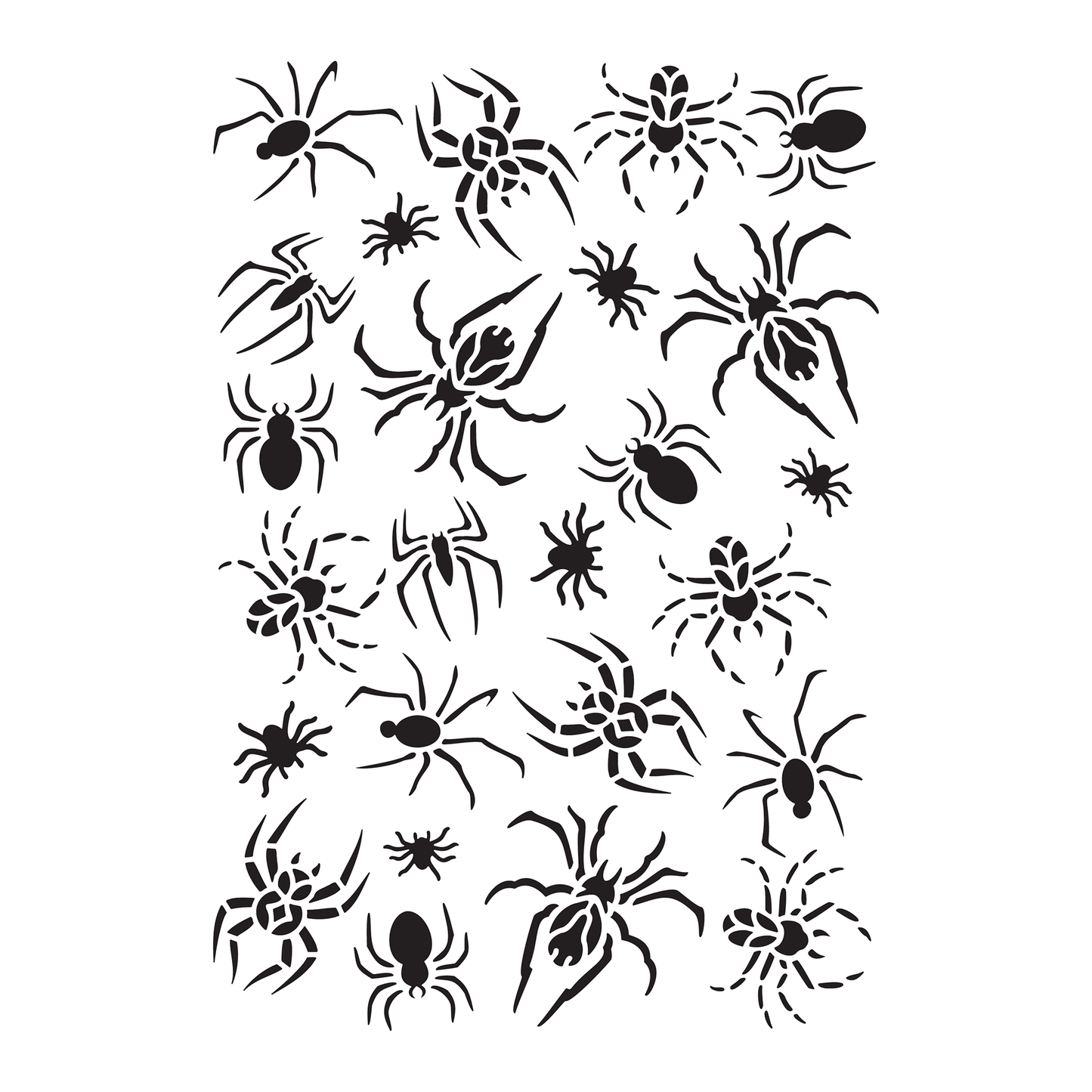 Spider Selection | Food Safe Stencil