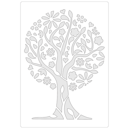 Tree Of Flowers | Food Safe Stencil