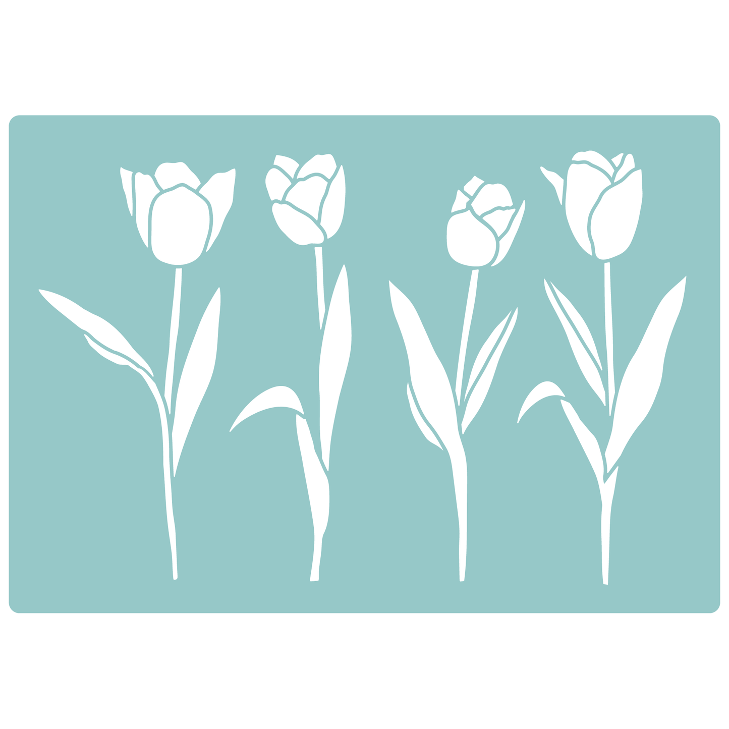 Tulips Collection | Low-Adhesive Stencil