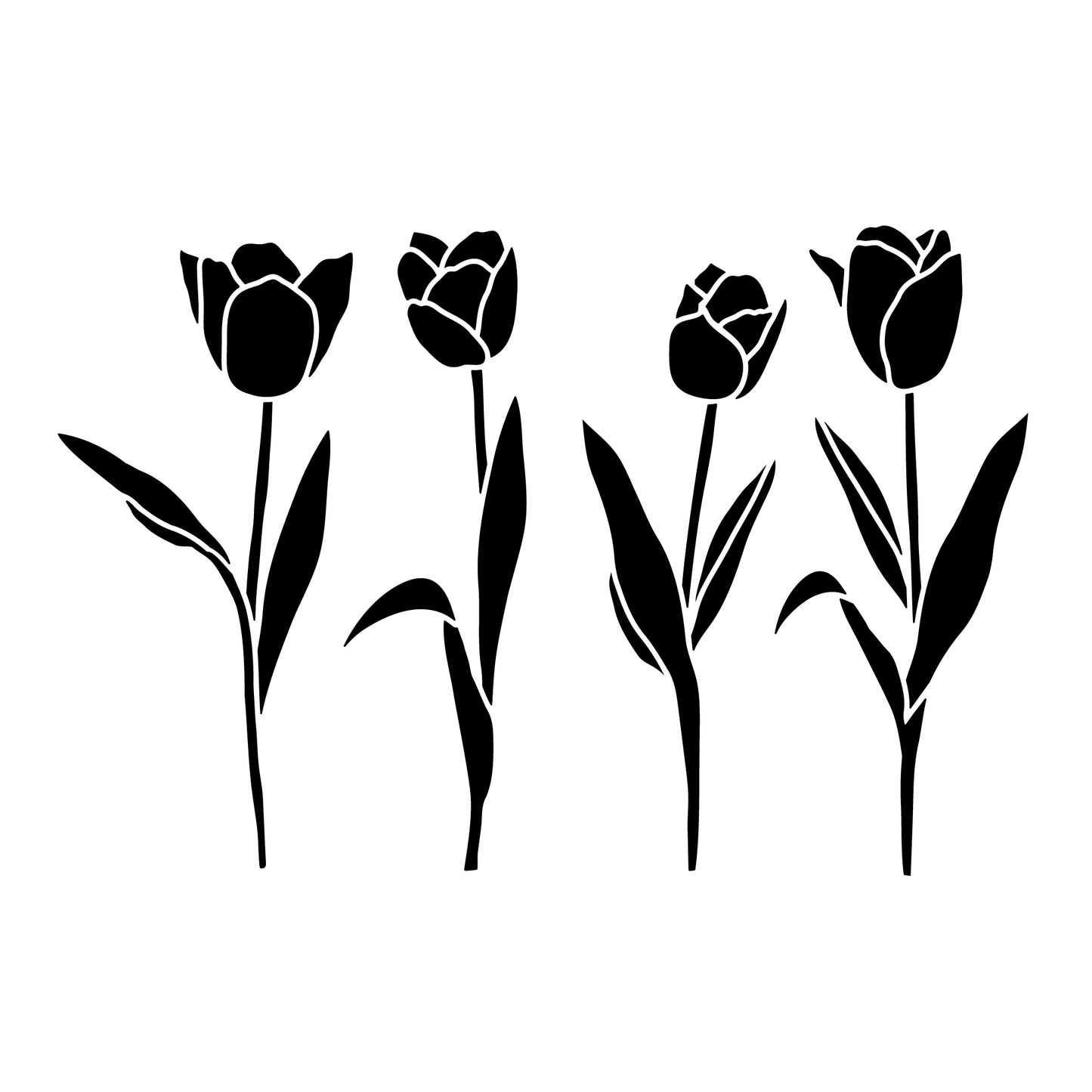 Tulips Collection | Food Safe Stencil