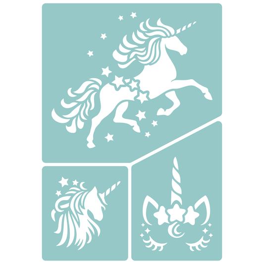 Unicorn Collection #2 | Low-Adhesive Stencil