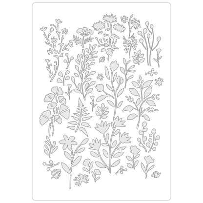 Wild Meadow (seamless) | Food Safe Stencil