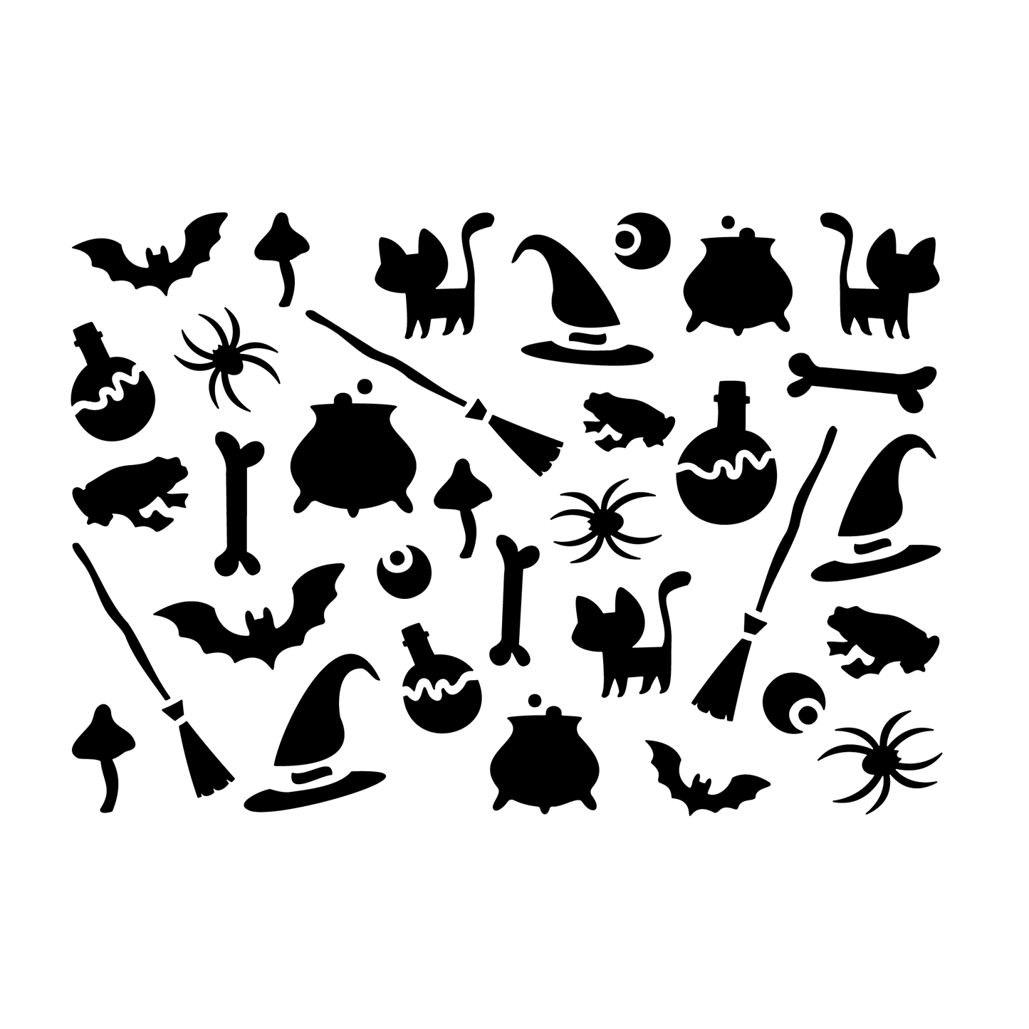 Witch's Brew Background #1 | Food Safe Stencil